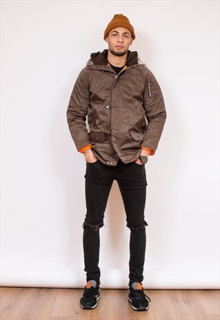 NEVER WORN 1970'S SNORKEL PARKA XS