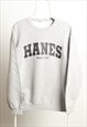 Vintage Hanes Crewneck Sweatshirt Grey