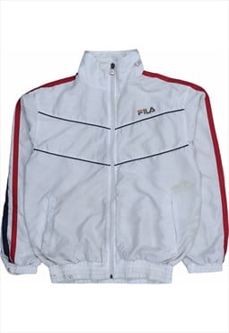 Vintage 90's Fila Windbreaker Track Jacket Retro Zip Up