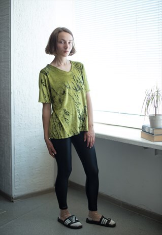 VINTAGE 80'S GREEN VELVET BLOUSE