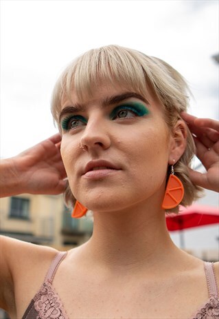 ORANGE SLICE EARRINGS