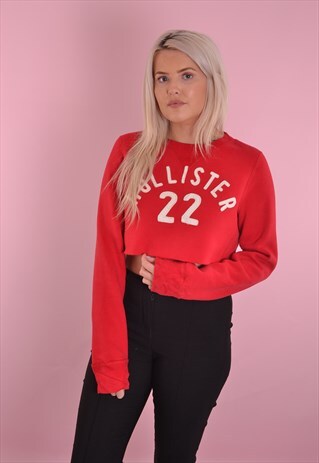 HOLLISTER CROPPED SWEATSHIRT GJ1172