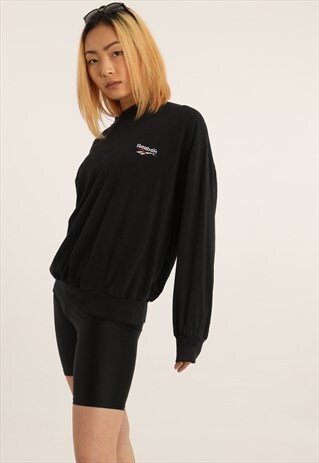 VINTAGE REEBOK EMBROIDERED LOGO SWEATSHIRT