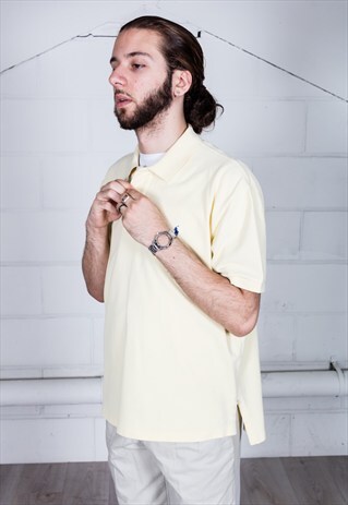 VINTAGE RALPH LAUREN YELLOW POLO SHIRT