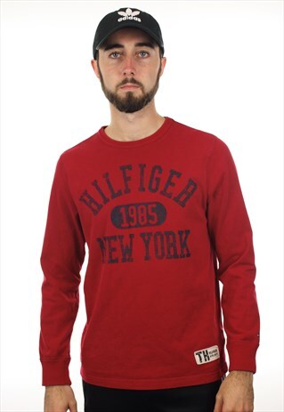 VINTAGE TOMMY HILFIGER LONG SLEEVE T SHIRT TEE
