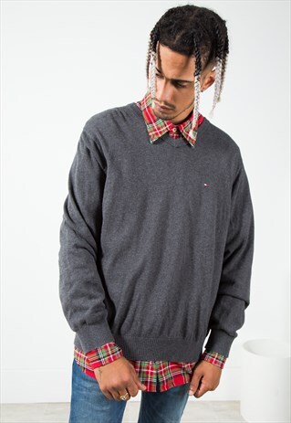 VINTAGE TOMMY HILFIGER KNIT JUMPER / S347