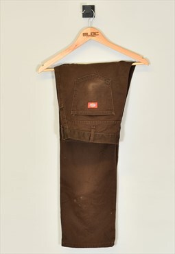 Vintage Dickies Workwear Trousers Brown XLarge