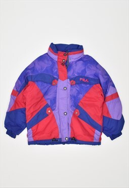 Vintage 90' s Fila Hooded Ski Jacket Multi