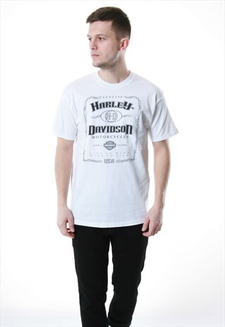 VINTAGE HARLEY-DAVIDSON LAS VEGAS OLDSCHOOL T-SHIRT 13437