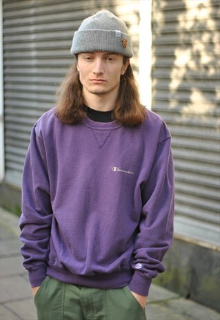 VINTAGE CHAMPION CREW NECK SWEATER
