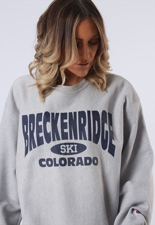 SWEATSHIRT JUMPER OVERSIZED CHAMPION LOGO UK 20 (ODC)