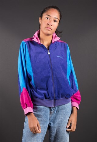 COLOR BLOCK FULL ZIP ADIDAS TRACK JACKET
