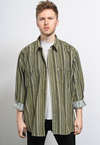 VINTAGE CORDUROY CORD SHIRT