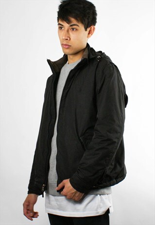 RALPH LAUREN POLO PADDED HARRINGTON JACKET, HOOD