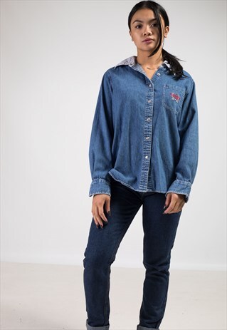 VINTAGE TOMMY HILFIGER DENIM SHIRT