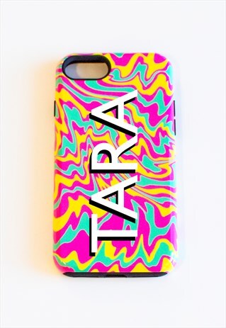 MELT PHONE CASE PERSONALISED - FIRST NAME LANDSCAPE