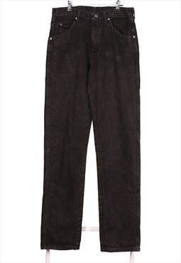 Vintage 90's Wrangler Jeans Straight Leg Denim Black 30