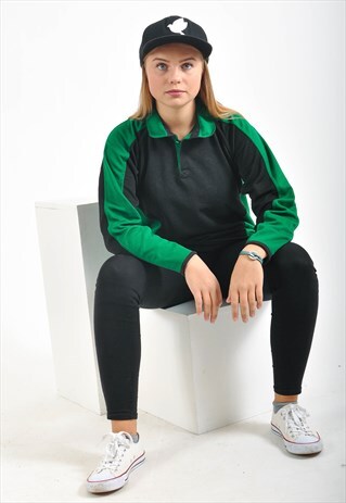 VINTAGE LONG SLEEVE POLO SHIRT