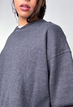 Charcoal Grey 90s Wilson Sweatshirt