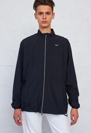 VINTAGE NAVY NIKE TRACK JACKET