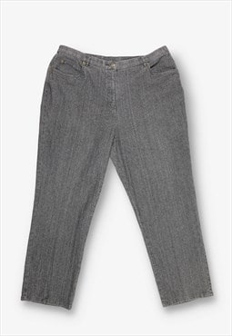 Vintage alia straight leg fit jeans charcoal w38 l28 BV19555
