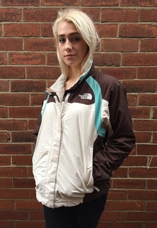 VINTAGE THE NORTH FACE FLEECE LINED JACKET