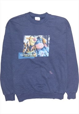 Disney 90's Happiness Can Start With A Hug Crew Neck Sweatsh