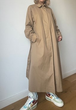 Vintage Beige French Trench