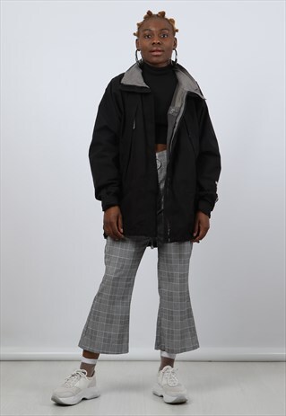 VINTAGE THE NORTH FACE XL BLACK WATERPROOF JACKET
