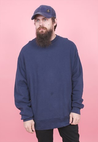 VINTAGE NAVY BLUE LEE SWEATSHIRT /R1206