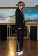 VINTAGE 90'S PIN STRIPE GRAPHITE SUIT CO-ORDINATES