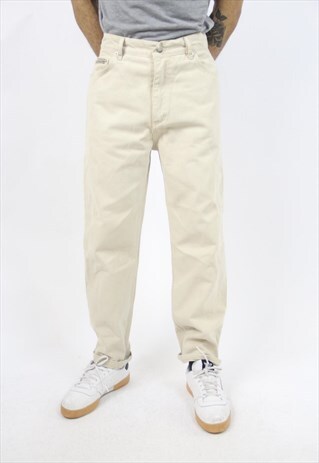 VINTAGE CALVIN KLEIN BEIGE JEANS