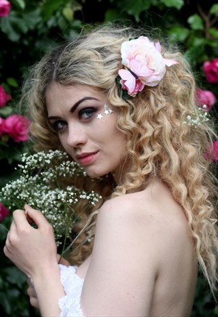 FLOWER HAIR CLIP