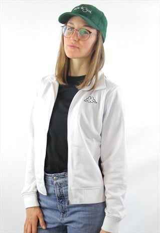 KAPPA VINTAGE TRACK JACKET WHITE