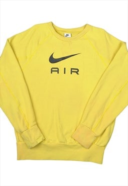 Vintage Nike Sweater Yellow Small
