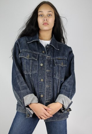 G-STAR VINTAGE 90S DENIM JACKET SIZE L