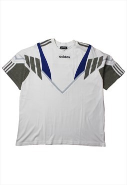 90s Adidas spell out t shirt