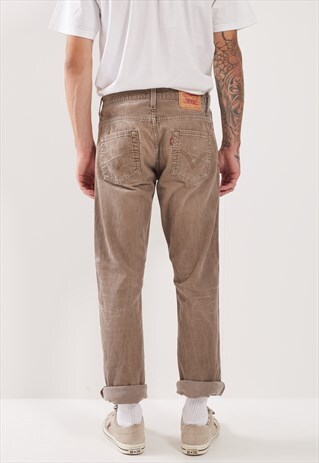 VINTAGE LEVI'S 507 CORDUROY TROUSERS