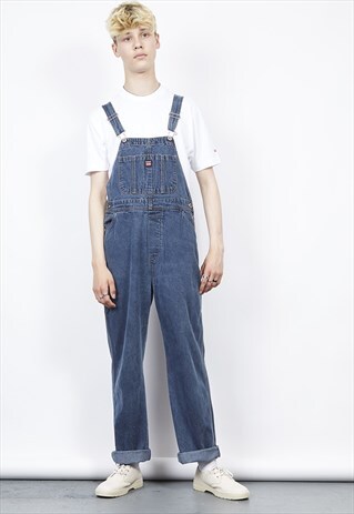 VINTAGE 90'S UNION BAY INDIGO BLUE DUNGAREES