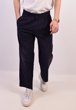 Vintage Carrera Chino Trousers Navy Blue