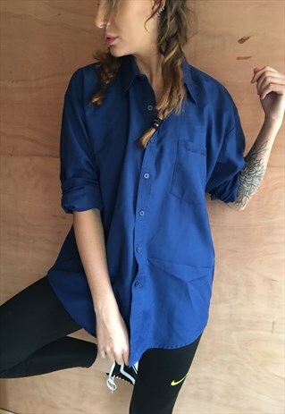 PATTERNED OVERSIZED RETRO 90S VINTAGE UNISEX FESTIVAL SHIRT.