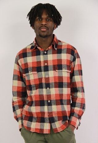 VINTAGE FRENCH CONNECTION FLANNEL SHIRT