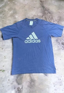 Vintage Y2K Adidas Spell Out T Shirt
