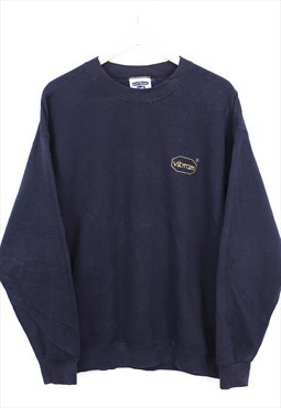 Vintage Lee Sweatshirt Black Pullover With Contrast Print