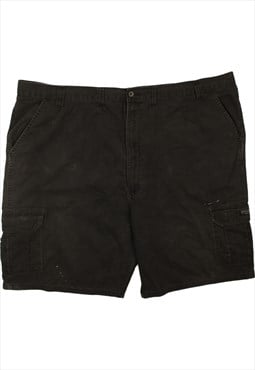 Vintage 90's Wrangler Shorts Cargo Pockets Black 48