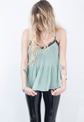 ANGIE PLEATED CAMI