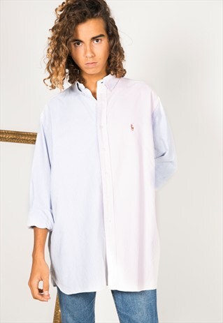 VINTAGE 80S POLO RALPH LAUREN SHIRT / R0106