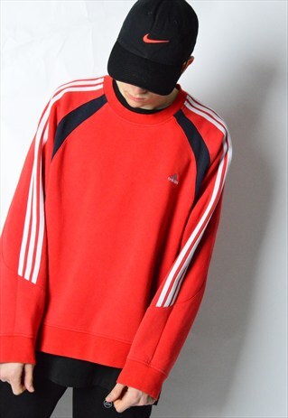 2005 RED ADIDAS SPORTS SWEATSHIRT