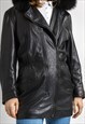 80S VINTAGE VTG GIANNI VERSACE LEATHER LINED COAT 5911