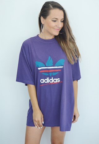 80S VINTAGE RARE ADIDAS TREFOIL T-SHIRT